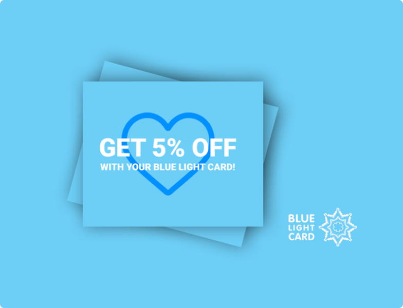 NHS blue light card discount